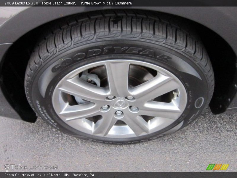 Truffle Brown Mica / Cashmere 2009 Lexus ES 350 Pebble Beach Edition