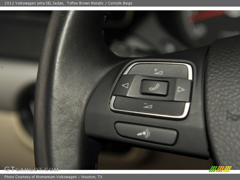 Toffee Brown Metallic / Cornsilk Beige 2011 Volkswagen Jetta SEL Sedan