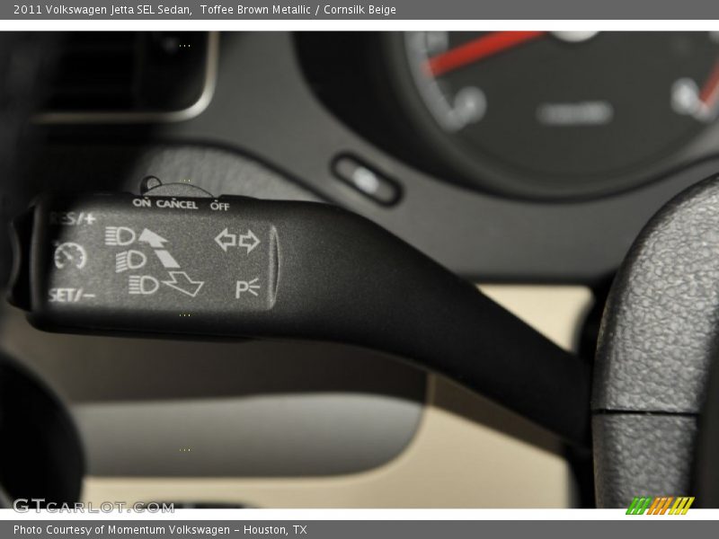 Toffee Brown Metallic / Cornsilk Beige 2011 Volkswagen Jetta SEL Sedan