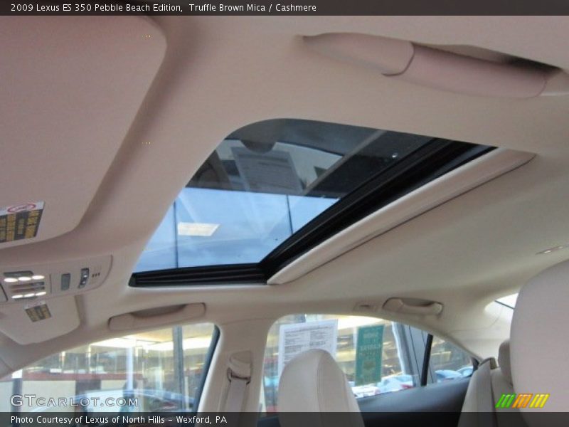 Truffle Brown Mica / Cashmere 2009 Lexus ES 350 Pebble Beach Edition