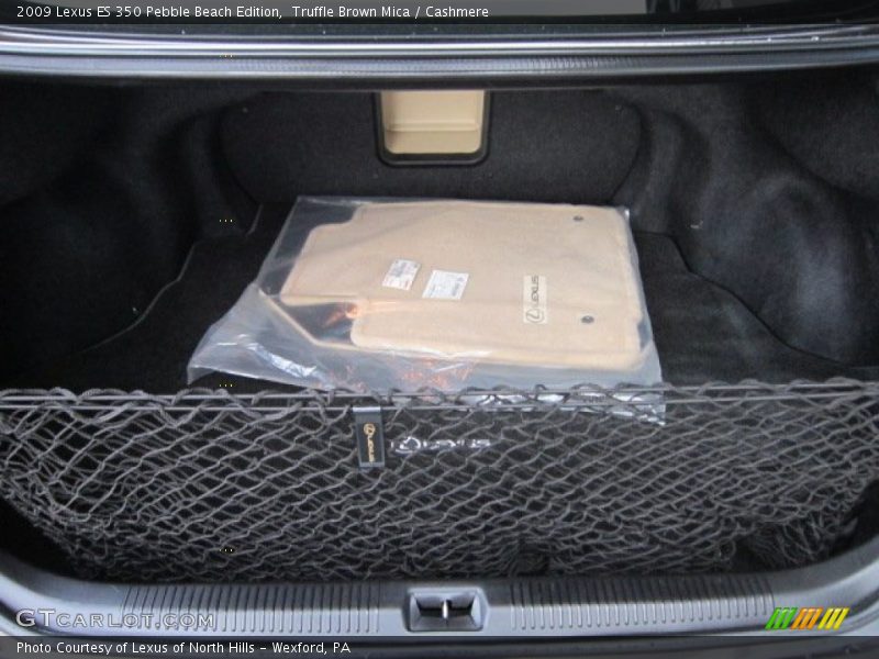 Truffle Brown Mica / Cashmere 2009 Lexus ES 350 Pebble Beach Edition