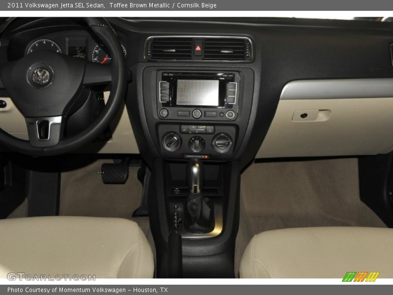 Toffee Brown Metallic / Cornsilk Beige 2011 Volkswagen Jetta SEL Sedan