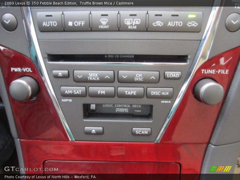 Truffle Brown Mica / Cashmere 2009 Lexus ES 350 Pebble Beach Edition