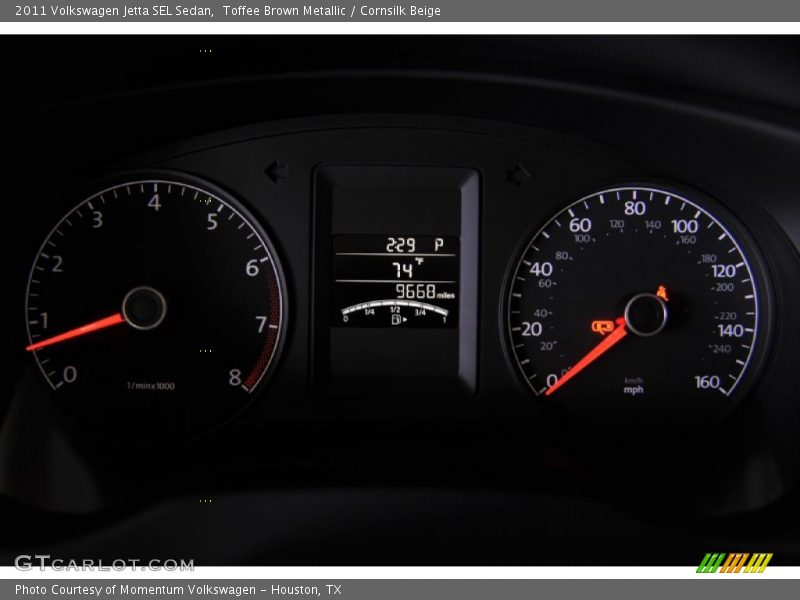 Toffee Brown Metallic / Cornsilk Beige 2011 Volkswagen Jetta SEL Sedan