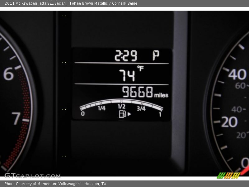 Toffee Brown Metallic / Cornsilk Beige 2011 Volkswagen Jetta SEL Sedan