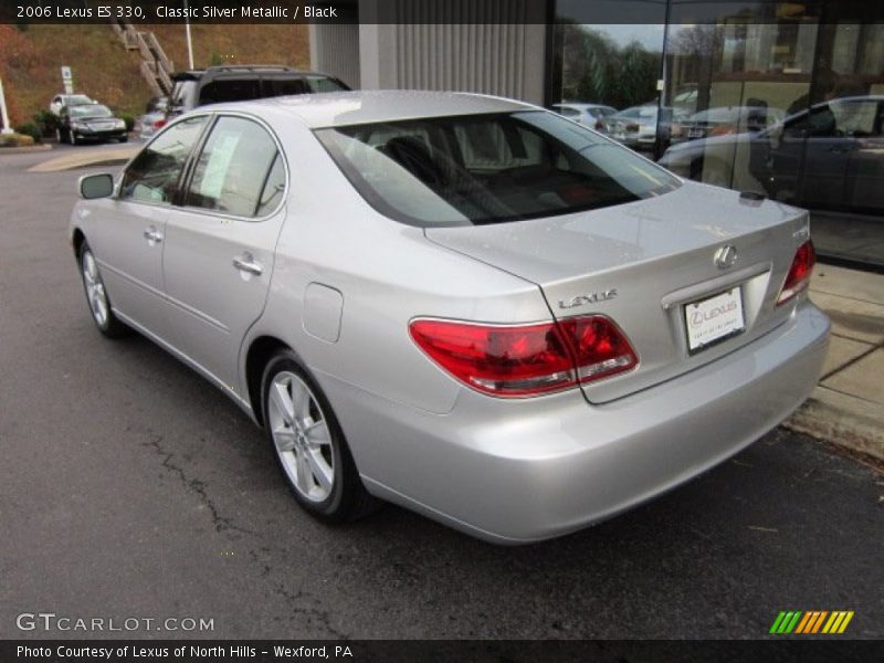 Classic Silver Metallic / Black 2006 Lexus ES 330