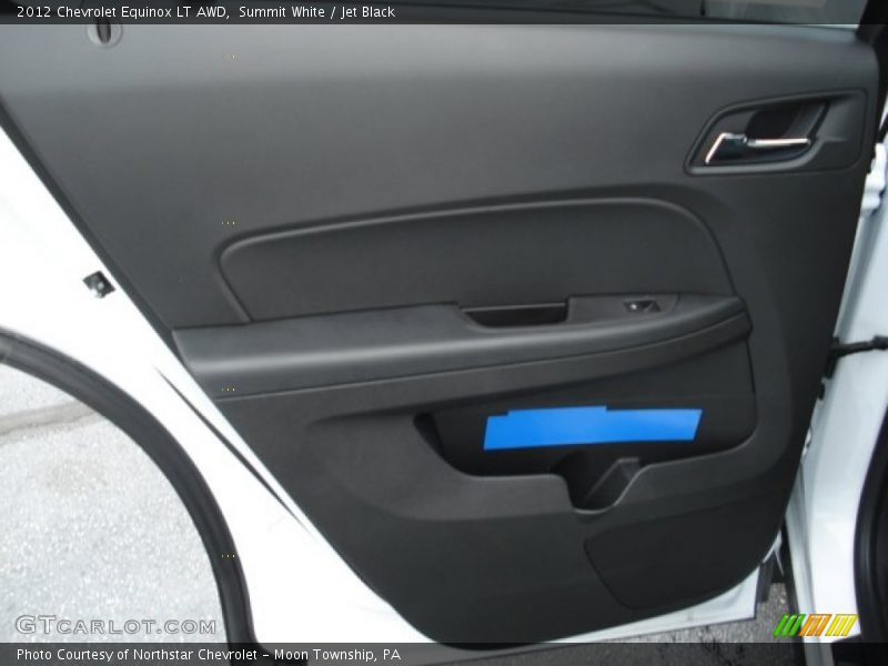 Summit White / Jet Black 2012 Chevrolet Equinox LT AWD