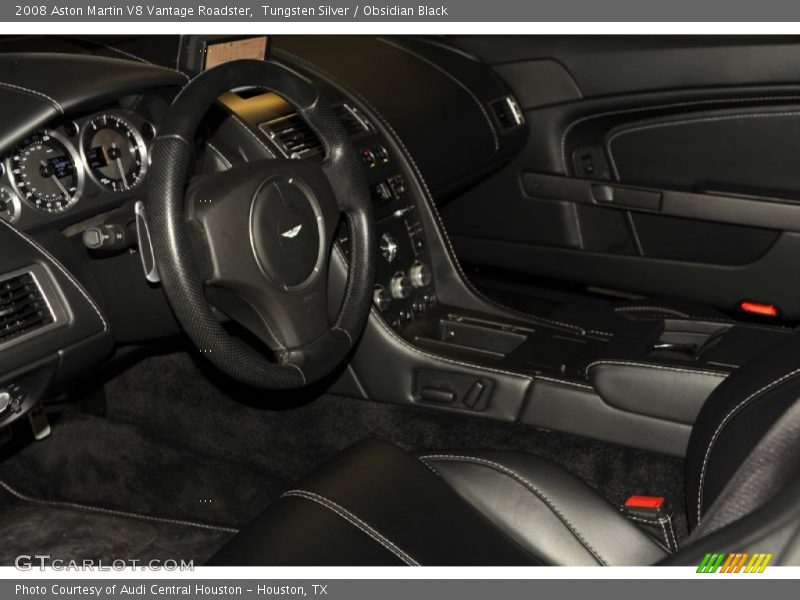  2008 V8 Vantage Roadster Obsidian Black Interior