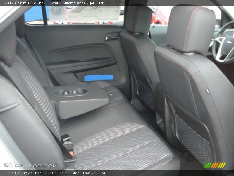 Summit White / Jet Black 2012 Chevrolet Equinox LT AWD