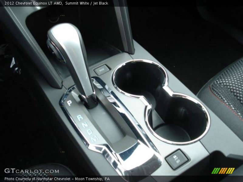 Summit White / Jet Black 2012 Chevrolet Equinox LT AWD