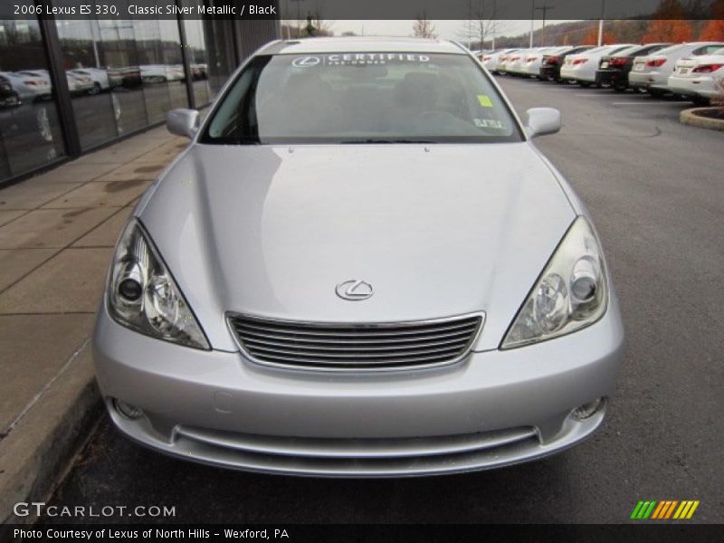 Classic Silver Metallic / Black 2006 Lexus ES 330