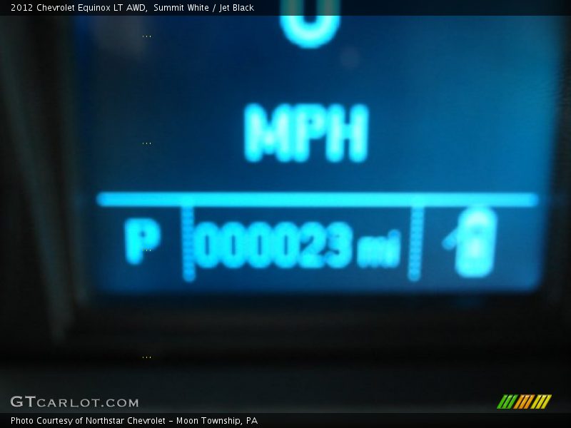 Summit White / Jet Black 2012 Chevrolet Equinox LT AWD