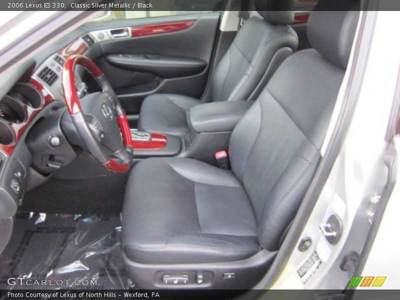 Classic Silver Metallic / Black 2006 Lexus ES 330