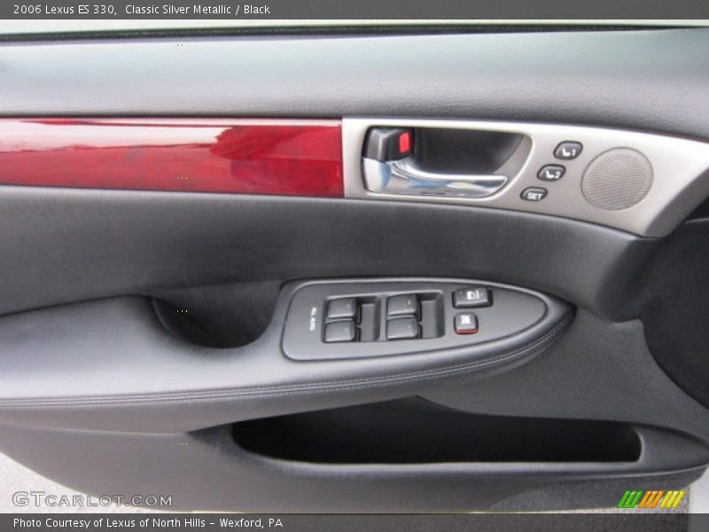 Classic Silver Metallic / Black 2006 Lexus ES 330