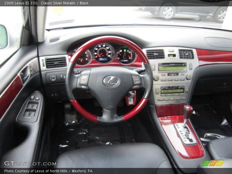Classic Silver Metallic / Black 2006 Lexus ES 330