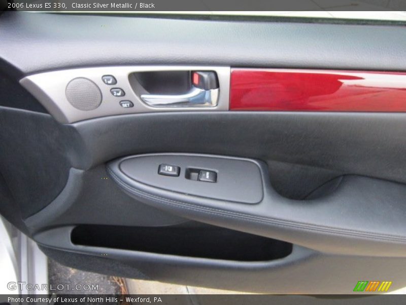 Classic Silver Metallic / Black 2006 Lexus ES 330