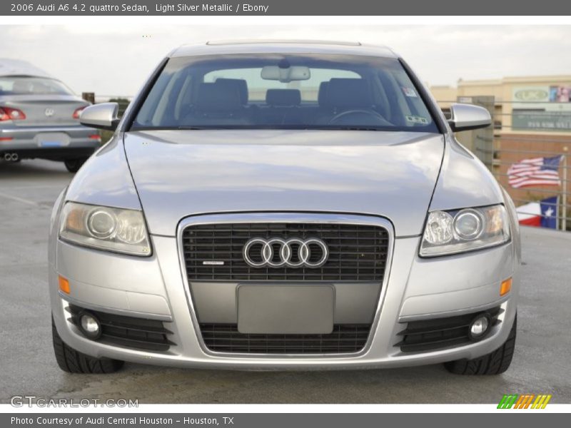 Light Silver Metallic / Ebony 2006 Audi A6 4.2 quattro Sedan