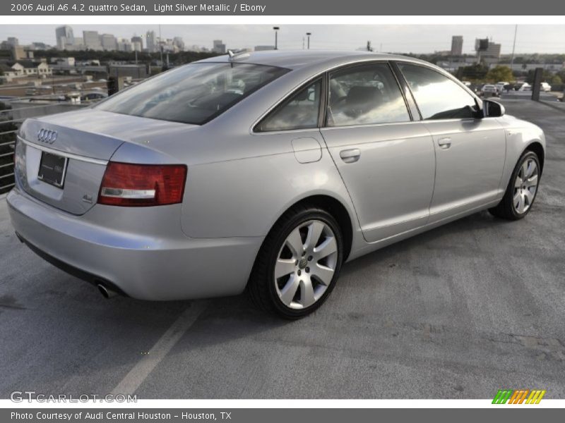 Light Silver Metallic / Ebony 2006 Audi A6 4.2 quattro Sedan