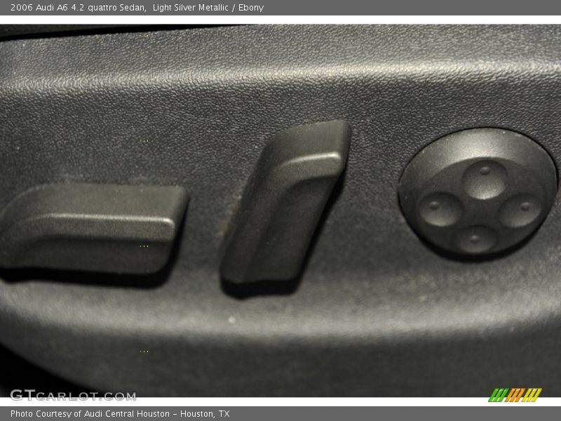 Light Silver Metallic / Ebony 2006 Audi A6 4.2 quattro Sedan