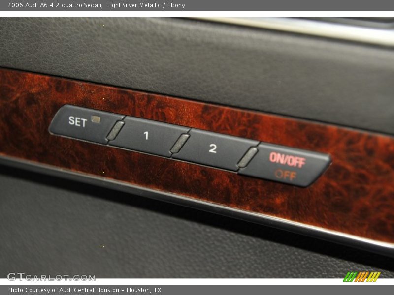 Light Silver Metallic / Ebony 2006 Audi A6 4.2 quattro Sedan