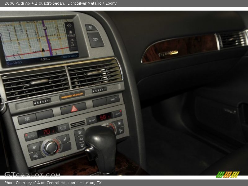 Light Silver Metallic / Ebony 2006 Audi A6 4.2 quattro Sedan