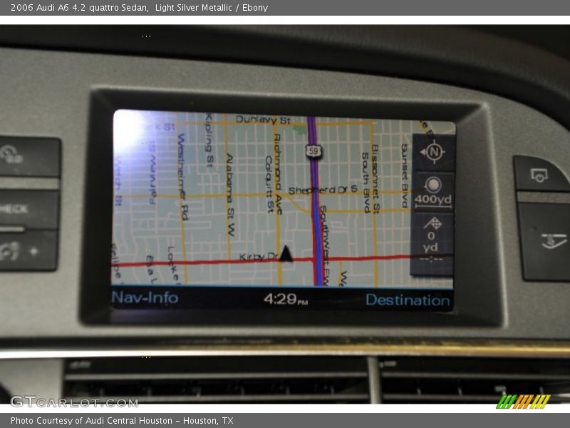 Light Silver Metallic / Ebony 2006 Audi A6 4.2 quattro Sedan