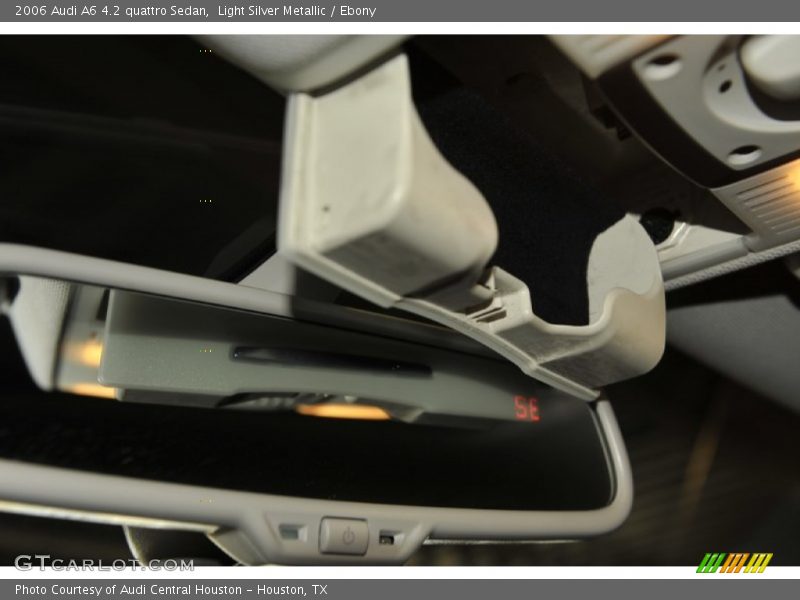 Light Silver Metallic / Ebony 2006 Audi A6 4.2 quattro Sedan