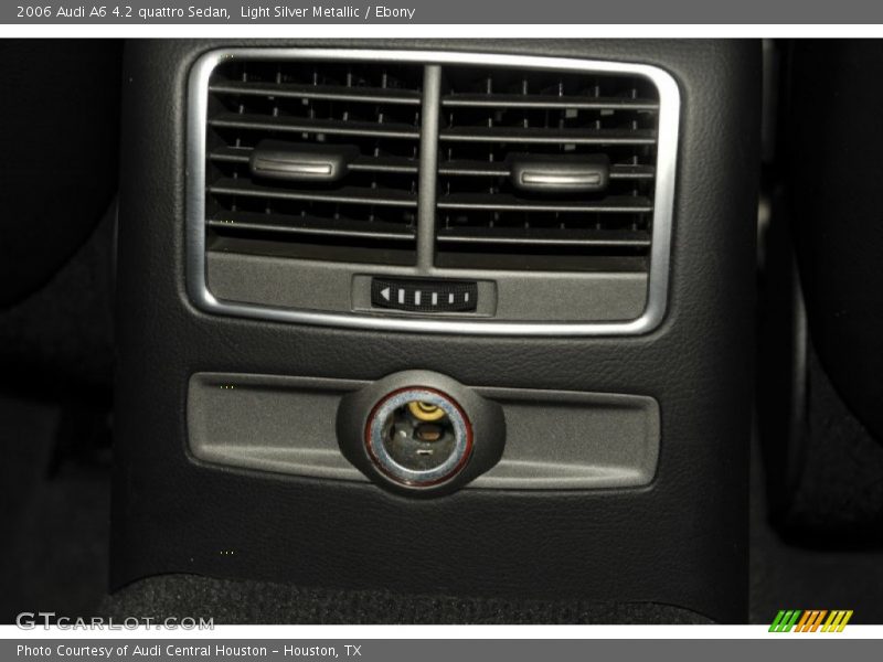 Light Silver Metallic / Ebony 2006 Audi A6 4.2 quattro Sedan