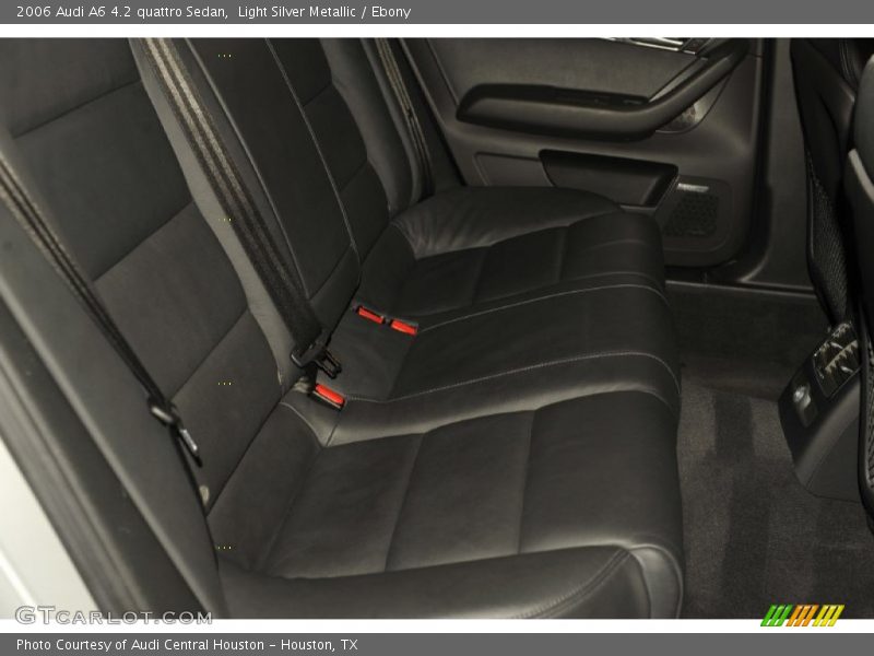 Light Silver Metallic / Ebony 2006 Audi A6 4.2 quattro Sedan