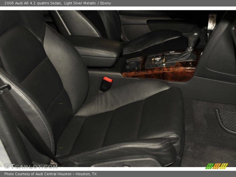Light Silver Metallic / Ebony 2006 Audi A6 4.2 quattro Sedan