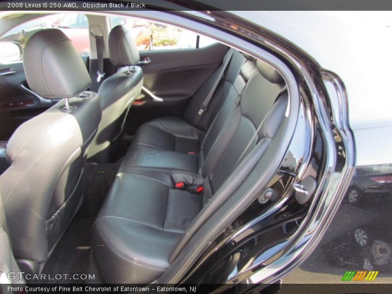 Obsidian Black / Black 2008 Lexus IS 250 AWD