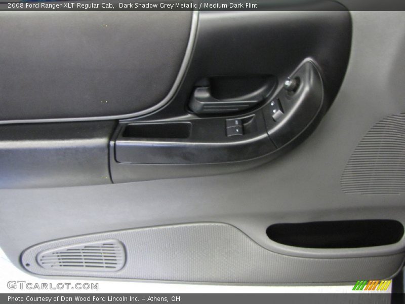 Dark Shadow Grey Metallic / Medium Dark Flint 2008 Ford Ranger XLT Regular Cab