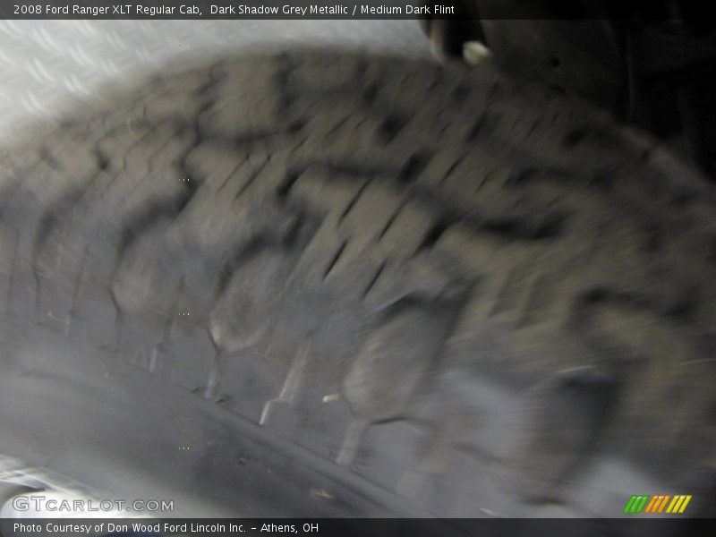 Dark Shadow Grey Metallic / Medium Dark Flint 2008 Ford Ranger XLT Regular Cab