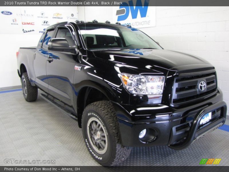 Black / Black 2010 Toyota Tundra TRD Rock Warrior Double Cab 4x4