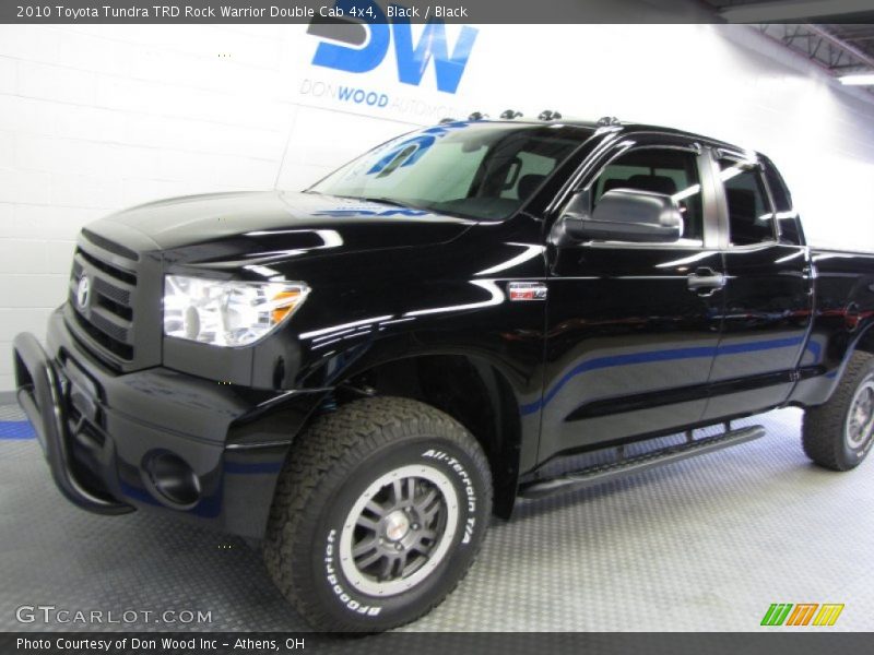 Black / Black 2010 Toyota Tundra TRD Rock Warrior Double Cab 4x4