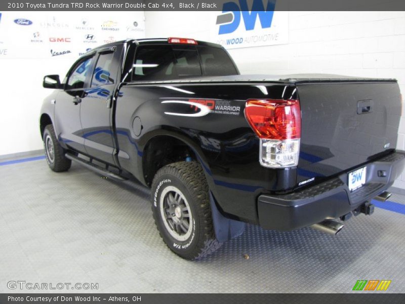 Black / Black 2010 Toyota Tundra TRD Rock Warrior Double Cab 4x4