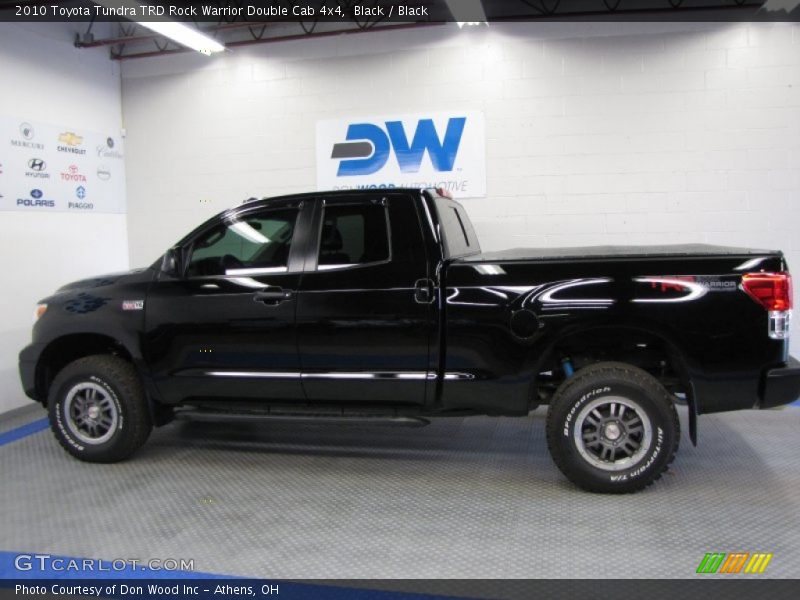 Black / Black 2010 Toyota Tundra TRD Rock Warrior Double Cab 4x4