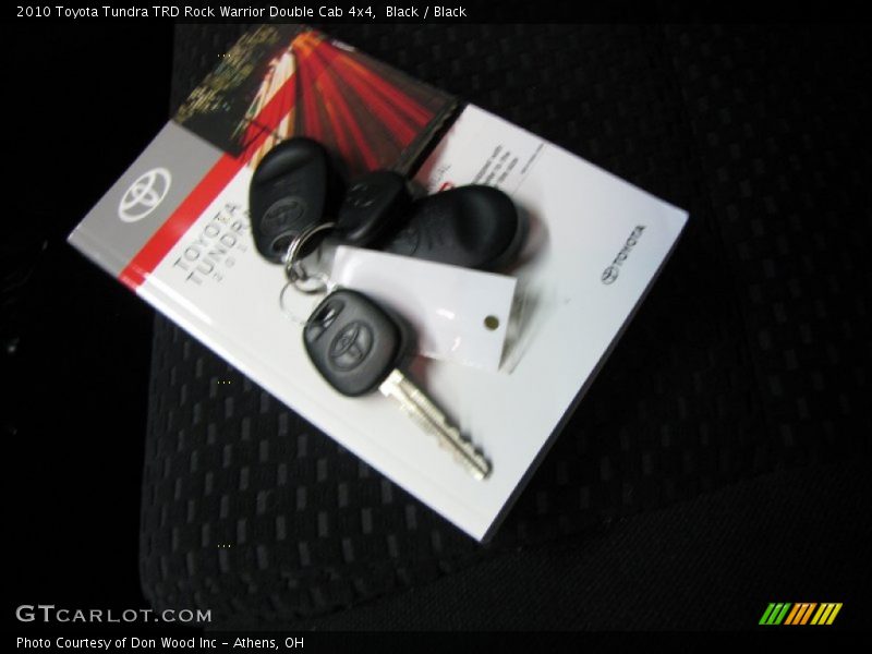 Black / Black 2010 Toyota Tundra TRD Rock Warrior Double Cab 4x4
