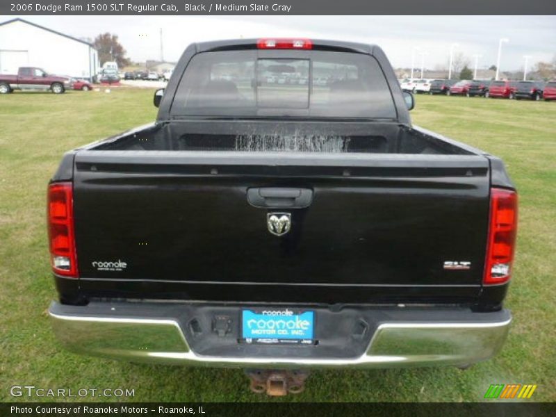 Black / Medium Slate Gray 2006 Dodge Ram 1500 SLT Regular Cab