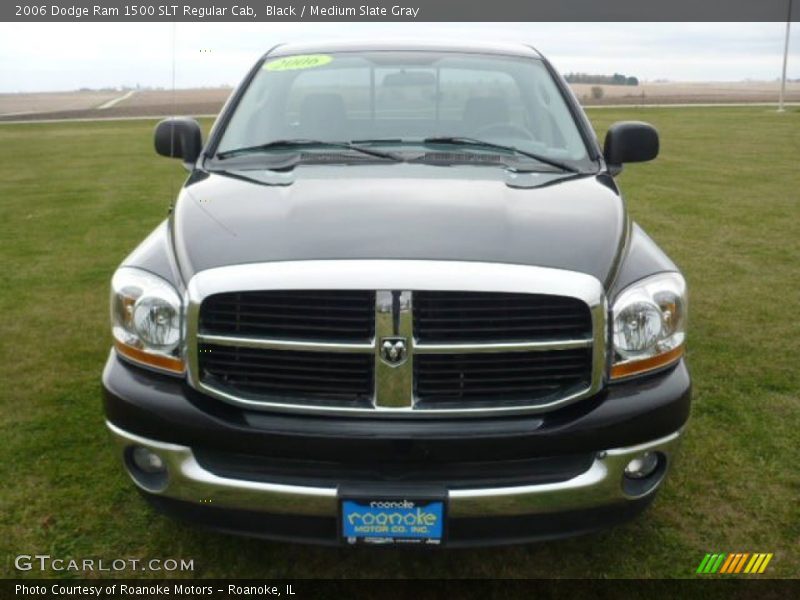 Black / Medium Slate Gray 2006 Dodge Ram 1500 SLT Regular Cab