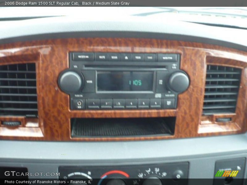 Black / Medium Slate Gray 2006 Dodge Ram 1500 SLT Regular Cab