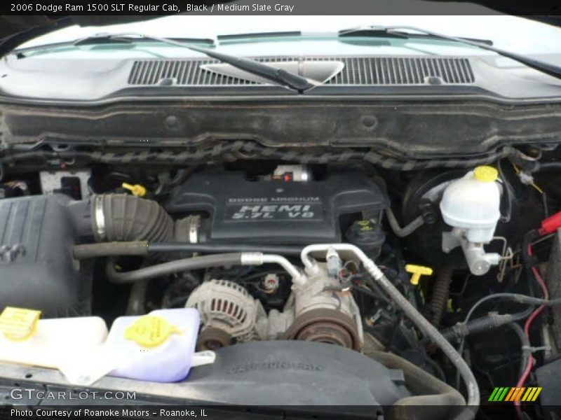 Black / Medium Slate Gray 2006 Dodge Ram 1500 SLT Regular Cab
