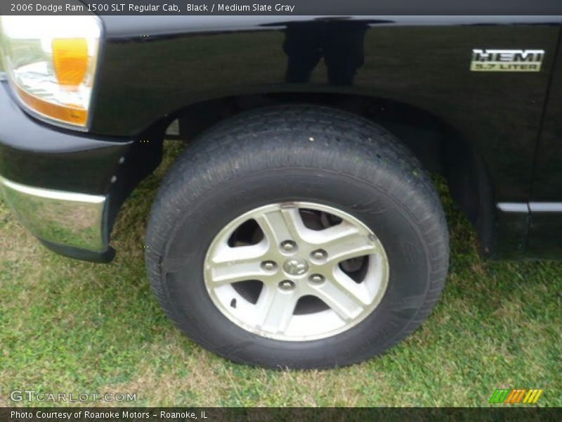Black / Medium Slate Gray 2006 Dodge Ram 1500 SLT Regular Cab