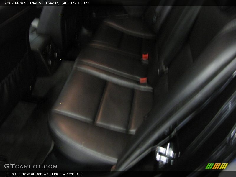Jet Black / Black 2007 BMW 5 Series 525i Sedan