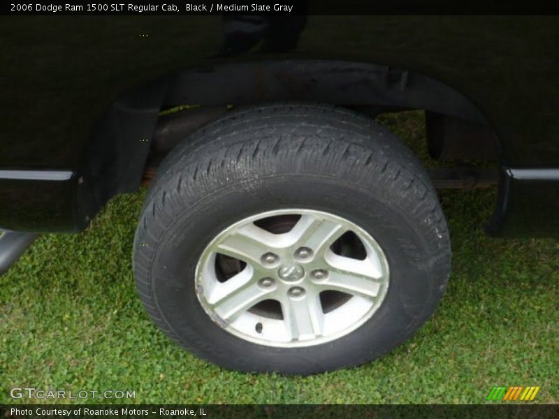Black / Medium Slate Gray 2006 Dodge Ram 1500 SLT Regular Cab