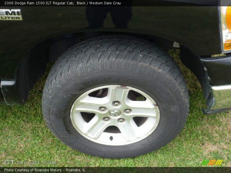 Black / Medium Slate Gray 2006 Dodge Ram 1500 SLT Regular Cab
