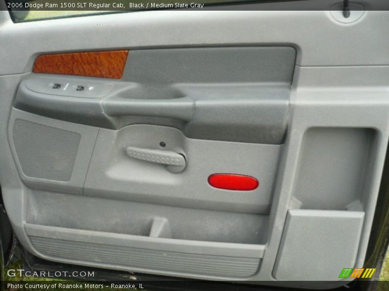 Black / Medium Slate Gray 2006 Dodge Ram 1500 SLT Regular Cab