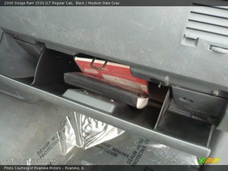 Black / Medium Slate Gray 2006 Dodge Ram 1500 SLT Regular Cab