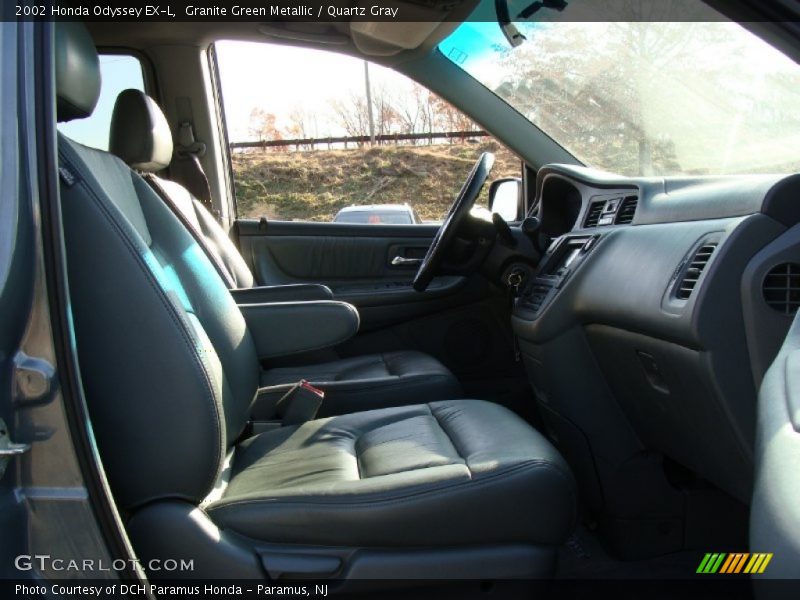 Granite Green Metallic / Quartz Gray 2002 Honda Odyssey EX-L