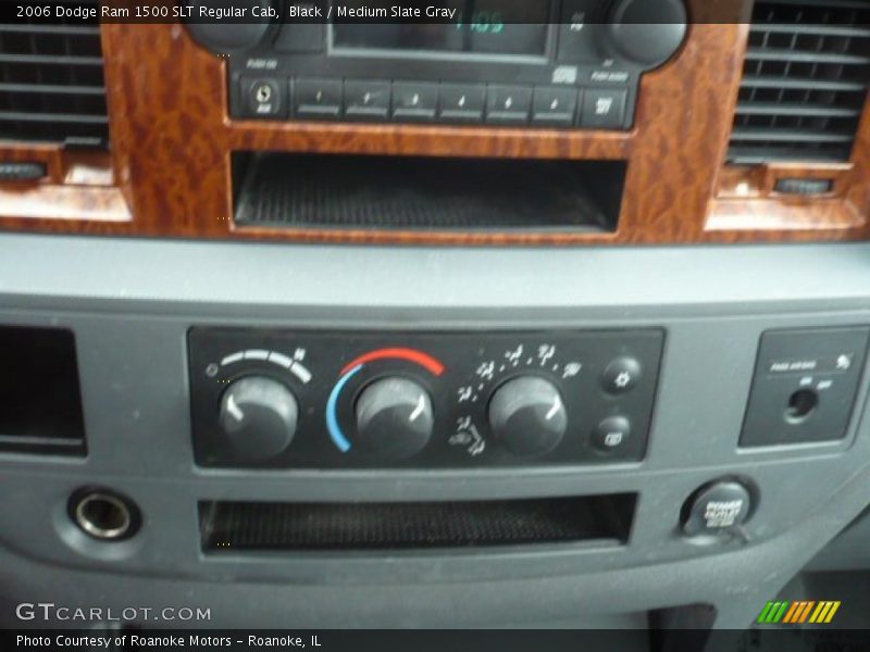 Black / Medium Slate Gray 2006 Dodge Ram 1500 SLT Regular Cab